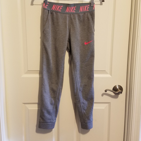 Nike Girls Dry Fit Core Studio Pants F2 - Picture 1 of 8